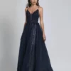 Dave And Johnny A9027 Shimmering Prom Dress -Outlet Prom Dresses Store A9027 Dave and Johnny Prom Dress S20 529x705