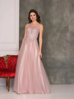 Dave And Johnny A9617 Sweet Lace Prom Dress