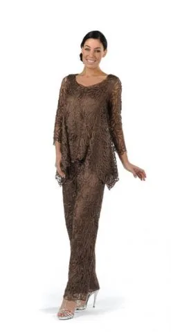 Size S Black Soulmates Silk Mother Of The Bride Pant Set C8057