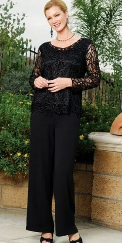 Soulmates Silk Soulmates Evening Pantsuit C88903