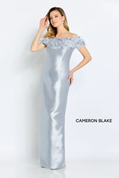 Cameron Blake By Mon Cheri Cameron Blake CB101 Gorgeous 3D Floral Mothers Gown 3 Cameron Blake By Mon Cheri Cameron Blake CB101 Gorgeous 3D Floral Mothers Gown