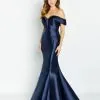 Cameron Blake By Mon Cheri Cameron Blake CB133 Off Shoulder Mother Of Bride Gown