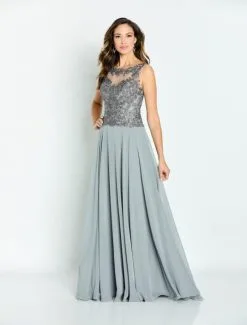 Cameron Blake By Mon Cheri Cameron Blake CB138 Embroidered MOB Gown With Shawl