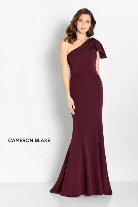 Cameron Blake By Mon Cheri Cameron Blake CB752 One Shoulder Mother Of Bride Gown 3 Cameron Blake By Mon Cheri Cameron Blake CB752 One Shoulder Mother Of Bride Gown