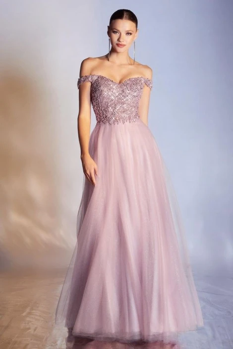 Ladivine Prom Ladivine CD0177 Beautiful Off Shoulder Gown 3 Ladivine Prom Ladivine CD0177 Beautiful Off Shoulder Gown