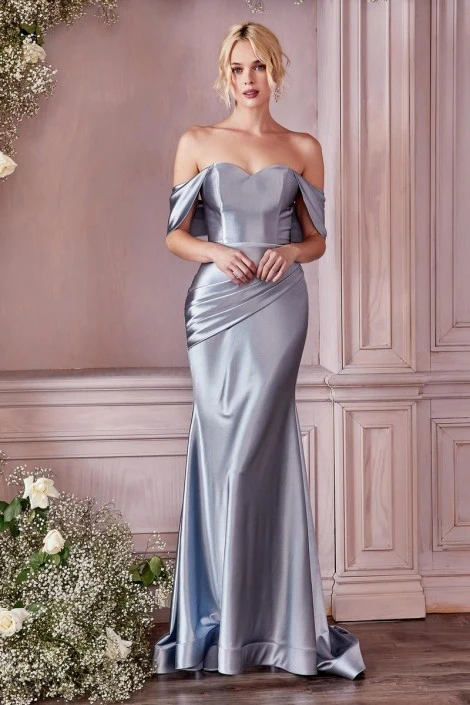 Ladivine BM Cinderella Divine CH163 Off Shoulder Gown 3 Ladivine BM Cinderella Divine CH163 Off Shoulder Gown
