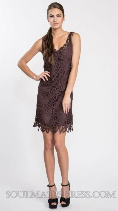 Soulmates Silk Soulmates D1305 Short Dress 3 Soulmates Silk Soulmates D1305 Short Dress