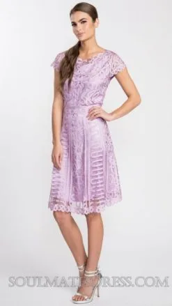 Soulmates Silk Soulmates D1319 Modern A-Line Dress