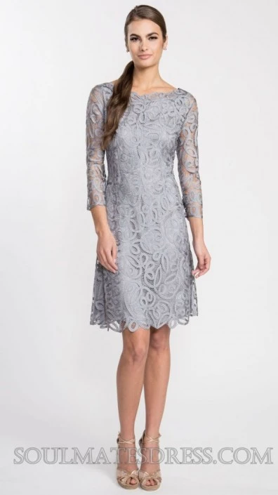 Soulmates Silk Soulmates D1322 Feminine Cocktail Dress 3 Soulmates Silk Soulmates D1322 Feminine Cocktail Dress