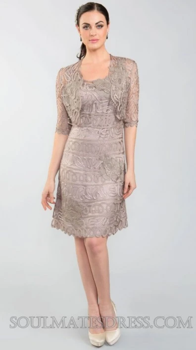 Soulmates Silk Soulmates D7186 Elbow Sleeve Cocktail Dress 3 Soulmates Silk Soulmates D7186 Elbow Sleeve Cocktail Dress