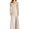 Alfred Sung D760 Perfect Off Shoulder Bridesmaid Dress