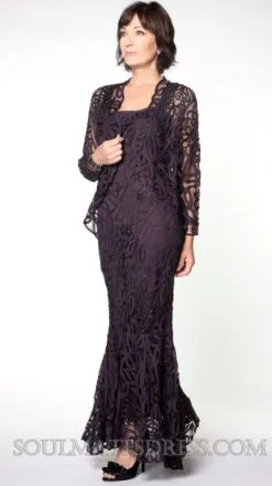 Soulmates Silk Soulmates D9120 MOB Gown With Jacket