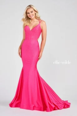 Ellie Wilde By Mon Cheri EW122001 Mermaid Prom Dress