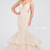Ellie Wilde By Mon Cheri Ellie Wilde EW122040 Lace Tiered Mermaid Prom Dress 2 Ellie Wilde By Mon Cheri Ellie Wilde EW122040 Lace Tiered Mermaid Prom Dress -Outlet Prom Dresses Store EW122040 Ellie Wilde by Mon Cheri Prom Dress S22 470x705