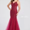 Ellie Wilde By Mon Cheri Ellie Wilde EW122092 Embroidered Mermaid Prom Dress -Outlet Prom Dresses Store EW122092 Ellie Wilde by Mon Cheri Prom Dress S22 470x705