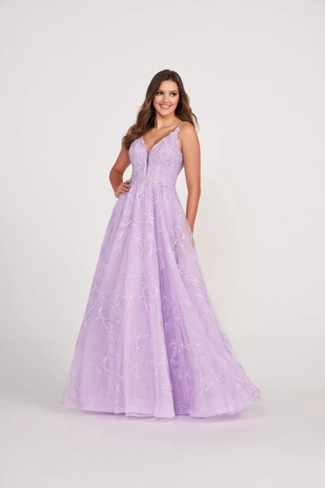 Ellie Wilde By Mon Cheri Ellie Wilde EW34051 Sparkling A-Line Prom Dress 3 Ellie Wilde By Mon Cheri Ellie Wilde EW34051 Sparkling A-Line Prom Dress