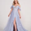 Ellie Wilde By Mon Cheri Ellie Wilde EW34066 Feather Sleeve Prom Dress 2 Ellie Wilde By Mon Cheri Ellie Wilde EW34066 Feather Sleeve Prom Dress -Outlet Prom Dresses Store EW34066 Ellie Wilde by Mon Cheri Prom Dress S23 470x705