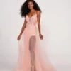 Ellie Wilde By Mon Cheri Ellie Wilde EW34072 Sheer Overskirt Prom Dress 1 Ellie Wilde By Mon Cheri Ellie Wilde EW34072 Sheer Overskirt Prom Dress -Outlet Prom Dresses Store EW34072 Ellie Wilde by Mon Cheri Prom Dress S23 470x705