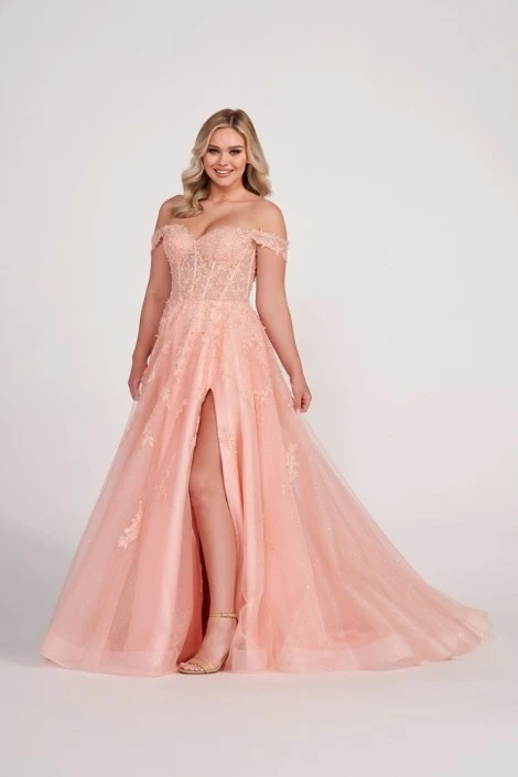 Ellie Wilde By Mon Cheri Ellie Wilde EW34081 Dreamy Glitter Prom Dress 3 Ellie Wilde By Mon Cheri Ellie Wilde EW34081 Dreamy Glitter Prom Dress
