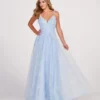 Ellie Wilde By Mon Cheri Ellie Wilde EW34086 Crystal Beaded Prom Dress -Outlet Prom Dresses Store EW34086 Ellie Wilde by Mon Cheri Prom Dress S23 470x705