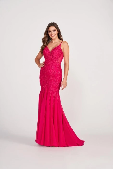 Ellie Wilde By Mon Cheri Ellie Wilde EW34093 Scoop Back Prom Dress 3 Ellie Wilde By Mon Cheri Ellie Wilde EW34093 Scoop Back Prom Dress