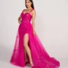 Ellie Wilde By Mon Cheri Ellie Wilde EW34104 Cracked Ice High Slit Gown 1 Ellie Wilde By Mon Cheri Ellie Wilde EW34104 Cracked Ice High Slit Gown -Outlet Prom Dresses Store EW34104 Ellie Wilde by Mon Cheri Prom Dress S23 470x705