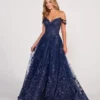 Ellie Wilde By Mon Cheri Ellie Wilde EW34113 Off Shoulder Ball Gown 1 Ellie Wilde By Mon Cheri Ellie Wilde EW34113 Off Shoulder Ball Gown -Outlet Prom Dresses Store EW34113 Ellie Wilde by Mon Cheri Prom Dress S23 470x705