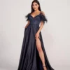 Ellie Wilde By Mon Cheri Ellie Wilde EW34131 Feather Sleeve Prom Dress 1 Ellie Wilde By Mon Cheri Ellie Wilde EW34131 Feather Sleeve Prom Dress -Outlet Prom Dresses Store EW34131 Ellie Wilde by Mon Cheri Prom Dress S23 470x705