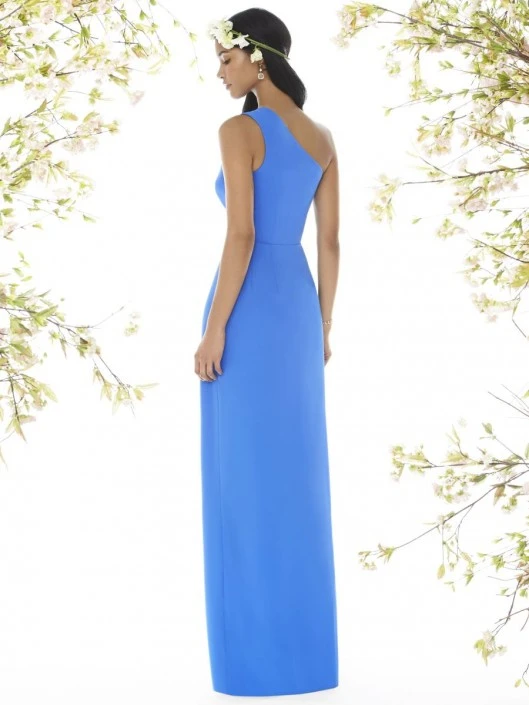 Dessy Social Bridesmaid Dessy Social 8156 One Shoulder Bridesmaid Gown 4 Dessy Social Bridesmaid Dessy Social 8156 One Shoulder Bridesmaid Gown - Image 2