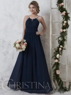 Christina Wu Celebration 22743 Beaded Neck Bridesmaid Dress 7 Christina Wu Celebration 22743 Beaded Neck Bridesmaid Dress -Outlet Prom Dresses Store F16 CWC 22743 03 529x705