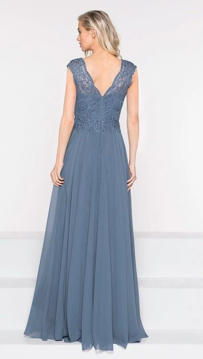 Marsoni By Colors M238 Cap Sleeve Mother Of Bride Dress 6 Marsoni By Colors M238 Cap Sleeve Mother Of Bride Dress - Image 4