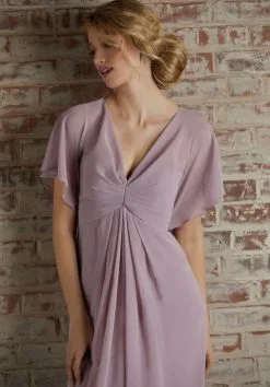 Morilee Madeline Gardner Morilee 21594 Draped Sleeve Bridesmaid Dress 8 Morilee Madeline Gardner Morilee 21594 Draped Sleeve Bridesmaid Dress -Outlet Prom Dresses Store F18 MLB 21594 03 492x705