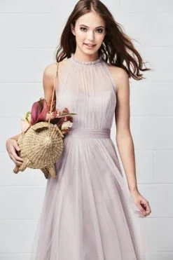 Wtoo By Watters Wtoo 641 Contemporary Sheer Bridesmaid Dress -Outlet Prom Dresses Store F18 WTOO 641 03 470x705