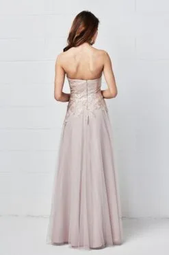 Wtoo By Watters Size 12 Latte Wtoo 652 Chic Sequin Bridesmaid Dress -Outlet Prom Dresses Store F18 WTOO 652 02 470x705