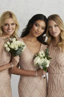 Adrianna Papell Platinum 40227 Short Sleeve Gown 7 Adrianna Papell Platinum 40227 Short Sleeve Gown -Outlet Prom Dresses Store F19 APP 40227 03 470x705