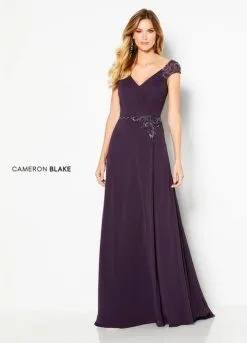 Cameron Blake By Mon Cheri Cameron Blake 219684 Cap Sleeve Mother Of Bride Dress 9 Cameron Blake By Mon Cheri Cameron Blake 219684 Cap Sleeve Mother Of Bride Dress -Outlet Prom Dresses Store F19 CB 219684 03 507x705