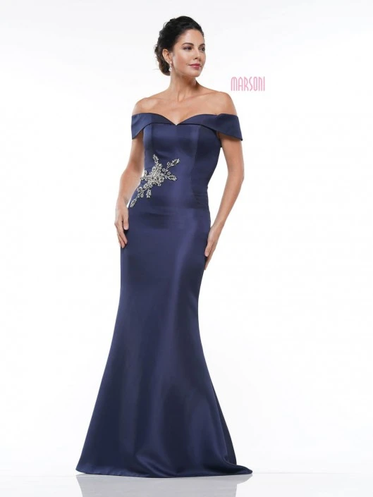 Marsoni By Colors MV1003 Off Shoulder Mothers Gown 5 Marsoni By Colors MV1003 Off Shoulder Mothers Gown - Image 3