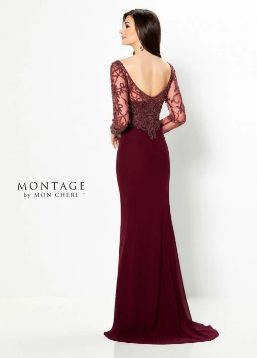 Montage By Mon Cheri Montage 219973 Timeless MOB Dress With Removable Sleeves 4 Montage By Mon Cheri Montage 219973 Timeless MOB Dress With Removable Sleeves - Image 2