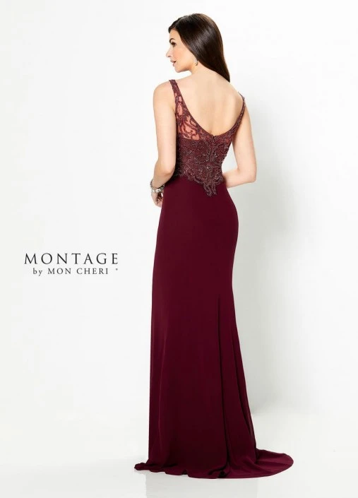 Montage By Mon Cheri Montage 219973 Timeless MOB Dress With Removable Sleeves 6 Montage By Mon Cheri Montage 219973 Timeless MOB Dress With Removable Sleeves - Image 4