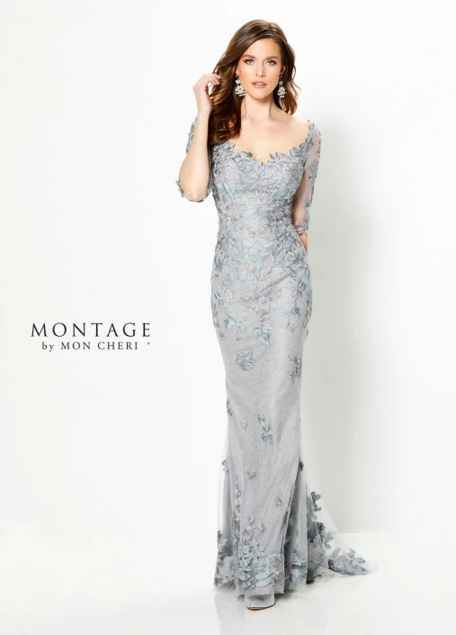 Montage By Mon Cheri Montage 219978 Feminine Mother Of Bride Dress 5 Montage By Mon Cheri Montage 219978 Feminine Mother Of Bride Dress - Image 3