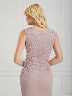 Christina Wu Elegance 17009 Mothers Gown With Beaded Cape -Outlet Prom Dresses Store F20 CWE 17009 04 530x705