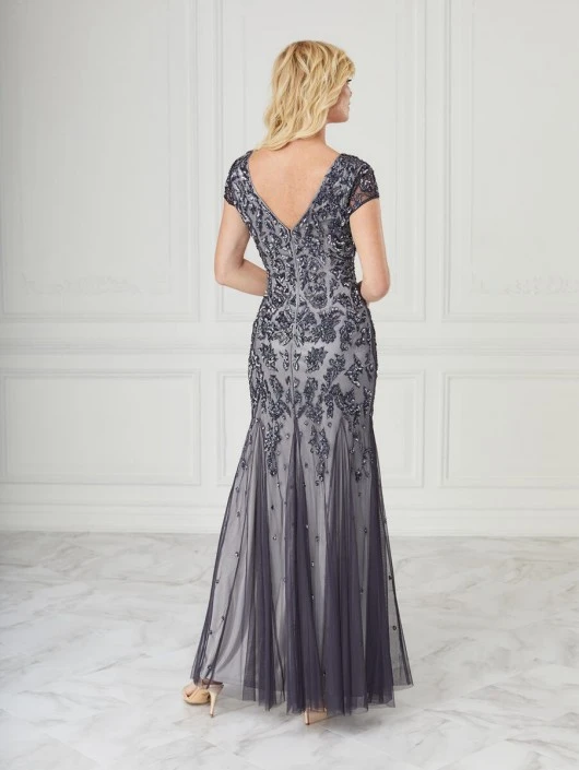 Christina Wu Elegance 17012 Beautifully Beaded Mothers Gown 4 Christina Wu Elegance 17012 Beautifully Beaded Mothers Gown - Image 2