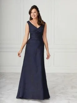 Christina Wu Elegance 17017 Amazing Brocade Mothers Gown -Outlet Prom Dresses Store F20 CWE 17017 03 530x705