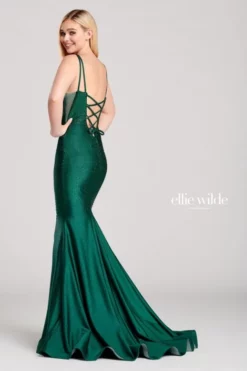 Ellie Wilde By Mon Cheri Ellie Wilde EW22019 Shimmering Stretch Gown 10 Ellie Wilde By Mon Cheri Ellie Wilde EW22019 Shimmering Stretch Gown -Outlet Prom Dresses Store F20 EW EW22019 04 470x705