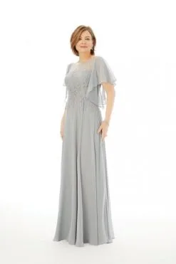 MGNY By Morilee 72206 Flutter Sleeve Mothers Gown 9 MGNY By Morilee 72206 Flutter Sleeve Mothers Gown -Outlet Prom Dresses Store F20 MGNY 72206 03 470x705