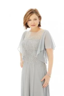 MGNY By Morilee 72206 Flutter Sleeve Mothers Gown 11 MGNY By Morilee 72206 Flutter Sleeve Mothers Gown -Outlet Prom Dresses Store F20 MGNY 72206 05 470x705