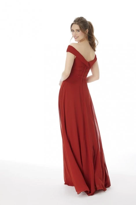 Morilee Madeline Gardner Morilee 21692 Off The Shoulder Bridesmaid Dress 3 Morilee Madeline Gardner Morilee 21692 Off The Shoulder Bridesmaid Dress - Image 2