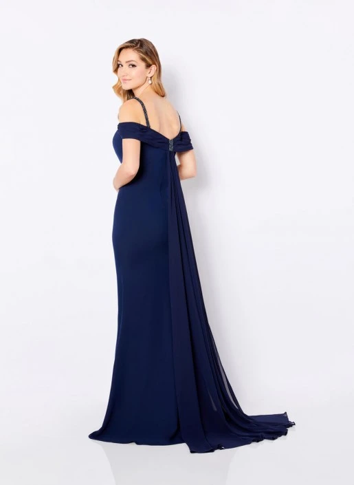Cameron Blake By Mon Cheri Cameron Blake 221692 Cold Shoulder Gown 4 Cameron Blake By Mon Cheri Cameron Blake 221692 Cold Shoulder Gown - Image 2