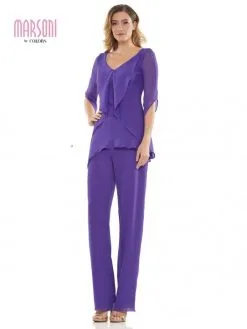Marsoni By Colors M308 Mothers Flowing Pant Suit 9 Marsoni By Colors M308 Mothers Flowing Pant Suit -Outlet Prom Dresses Store F21 CM M308 03 529x705