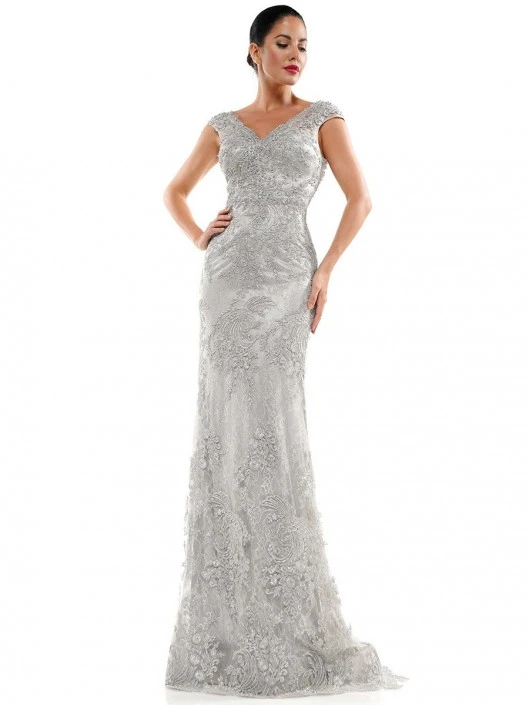 Marsoni By Colors MV1030 Cap Sleeve Lace Mothers Gown 5 Marsoni By Colors MV1030 Cap Sleeve Lace Mothers Gown - Image 3